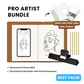 Premium WriteSync SketchBook Duo PRO - The Ultimate Creative Tool for Artists - Writesync