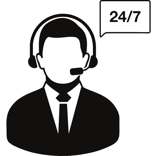 24/7 CUSTOMER SUPPORT